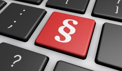 Paragraph Icon Computer Key Illustrazione stock