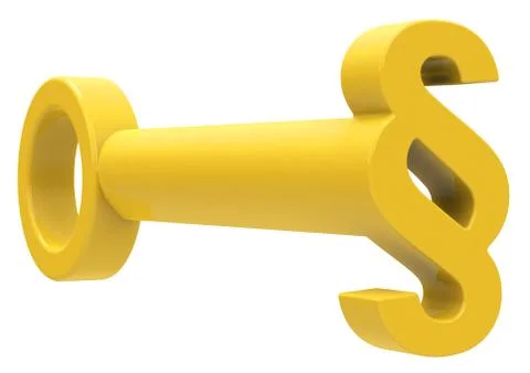 The paragraph key Stock Illustration