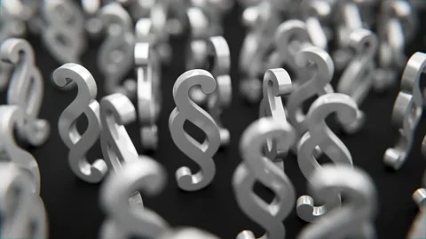 Paragraph or paragraphs - topic bureaucracy or laws - loop Stock Footage 166307633