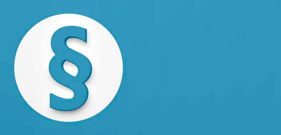 Paragraph Symbol Stock Illustration