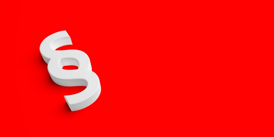 Paragraph Symbol Stock Illustration