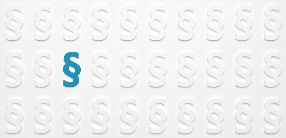 Paragraph Symbol Stock Illustration