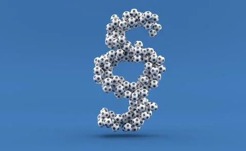 Paragraph symbol made of dice Stock Illustration