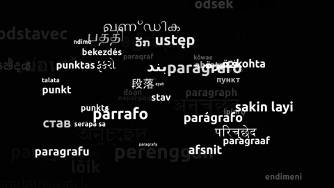 Paragraph Translated in 60 Worldwide Languages Endless Looping 3d Zooming Wor Stock Footage 145205189