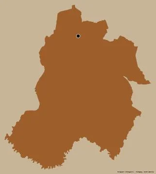 Paraguari, department of Paraguay, on solid. Pattern 스톡 일러스트