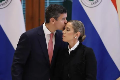 Paraguay and Meta launch missing children alert system, Asuncion - 13 Jul 2026 Stock Photos