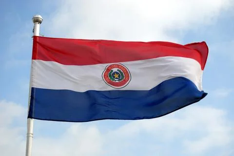 Paraguay flag Stock Photos