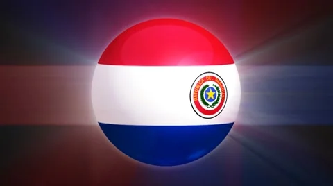Paraguay-Globe Stock Footage 7769742