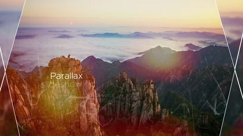 Parallax Slideshow Stock After Effects