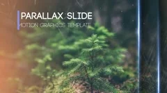 Parallax Slideshow Movie Trailer and Titles Displays Photo Gallery Stock After Effects