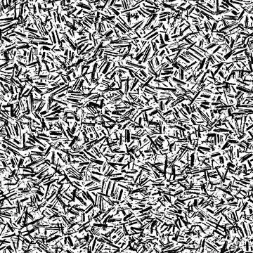 Parallel and intersecting lines, shapes, dots abstract pattern Stock Illustration