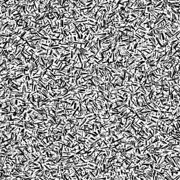 Parallel and intersecting lines, shapes, dots abstract pattern. Stock Illustration