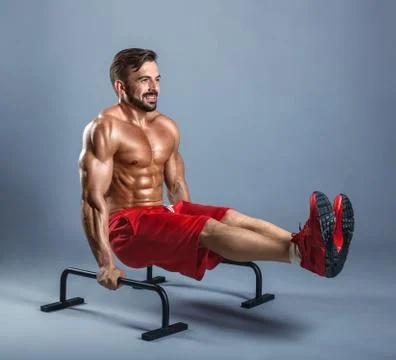 Parallel bars Foto stock