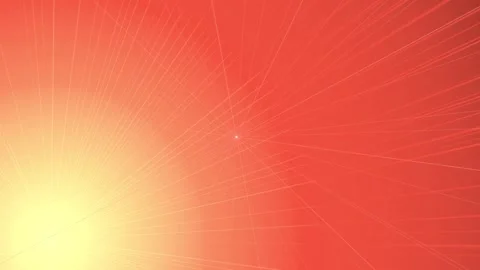 Parallel beam of light rays experiment Video stock 305417071