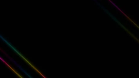 Parallel blinking moving diagonal strips on a black background. colored stripes Stock-Footage 86172099