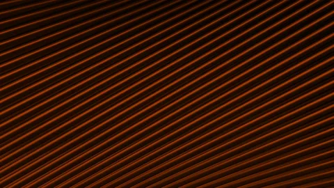 Parallel colorful diagonal narrow lines flowing slowly on a black background Stock Footage 184987626