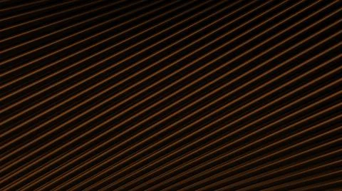 Parallel colorful diagonal narrow lines flowing slowly on a black background Illustrazione stock