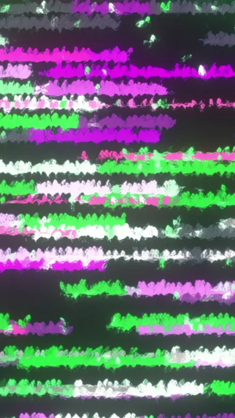 Parallel contrasting horizontal stripes of green and pink colors. Motion Stock Footage 278159898