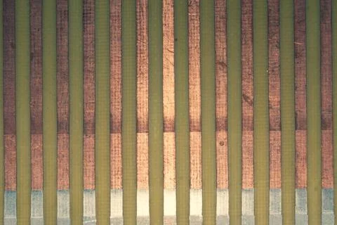Parallel copper tracks on circuit board close up. industrial background Stock Photos