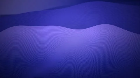 Parallel curved lines form undulating hills in a seamless loop Stock Footage 340957581