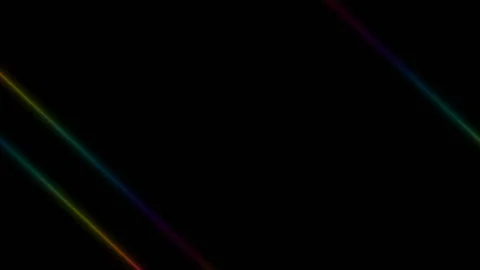 Parallel diagonal stripes on a black background. colored stripes. Place for text Stock Footage 86171989