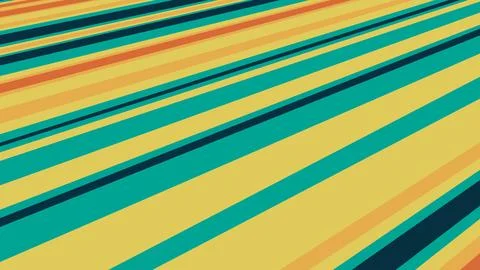 Parallel diagonal stripes in vibrant colors create a dynamic perspective Stock Illustration