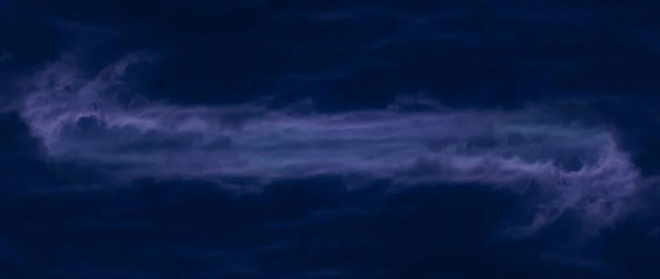 Parallel dramatic storm clouds space Photos