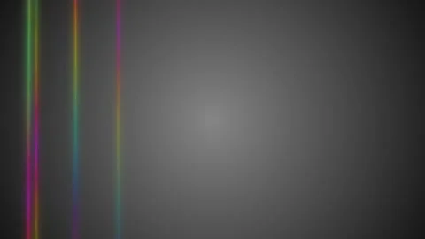 Parallel flashing moving vertical stripes on a gray background. colored stripes Stock Footage 86172246