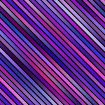 Parallel Gradient Stripes. Seamless Multicolor Pattern Illustrazione stock