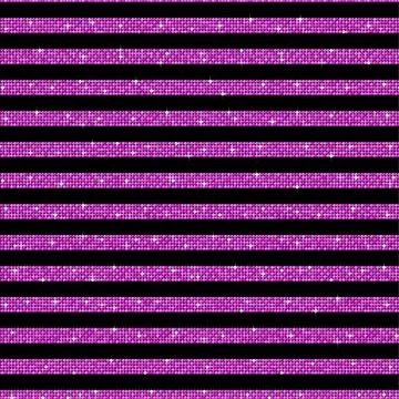 Parallel Horizontal lines. Pink sequins. Stars. Stock Illustration