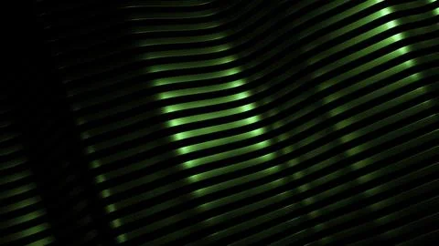 Parallel horizontal metal 3D narrow stripes with light flares. Design. Metal 库存插图