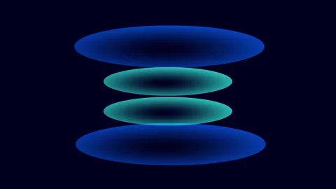 Parallel Horizontal Wave Planes Showing Structured Propagation Stock Footage 346803959