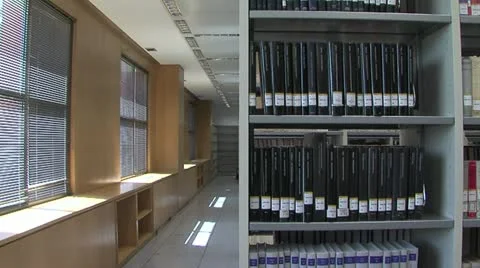 Parallel library Video stock 21076160