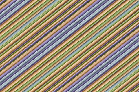 Parallel lines fine colorful background ribbed beige blue green lilac wooden Stockillustratie
