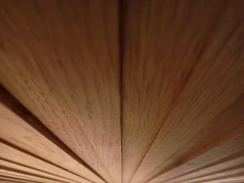 Parallel lines on a wooden surface Stock Photos