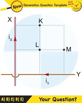 Parallel plate capacitor in circuit Illustrazione stock