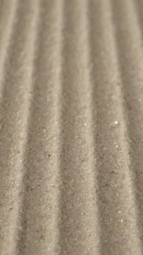 Parallel Ridges Highlighted By Slider Glide With Shimmering Particles 動画素材 335109007