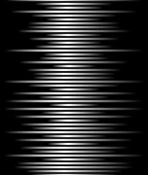 Parallel straight lines monochrome pattern geometric texture Illustrazione stock