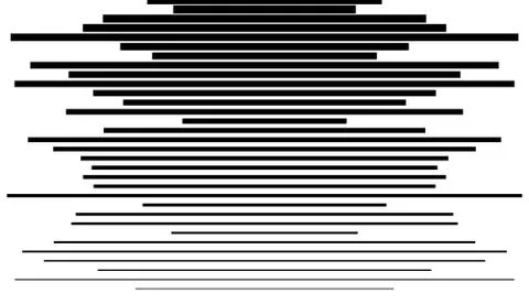 Parallel straight lines monochrome pattern geometric texture Stockillustratie