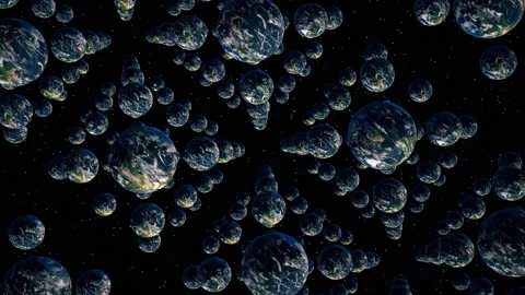 Parallel universes or Parallel Earth Worlds Vidéo 198659878