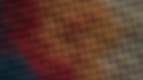 Parallel vertical lines ripple horizontally in a fluid wave motion Stock Footage 342216390