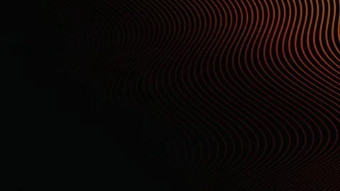 Parallel wavy lines undulate and shimmer in a seamless loop Stock Footage 341275037