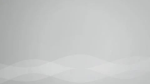 Parallel white lines curve in a seamless loop on a light gray background Stock Footage 341402082