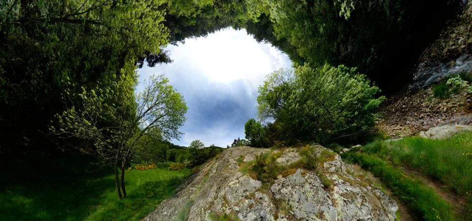 Parallel world Stock Photos