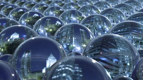 Parallel worlds move infinitely and continuously. Stock Footage 297783954