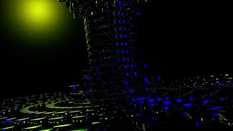 Parallelepipedal 4K 03 Stock Footage 80193086