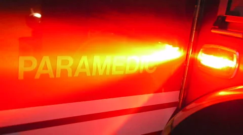 Paramedic Flashing Lights Vidéo 885542