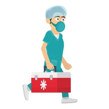 Paramedic Illustrazione stock