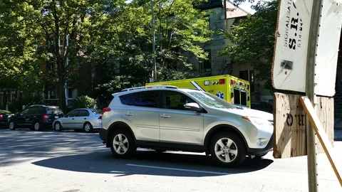 Paramedic at intervention Stock Footage 116103208