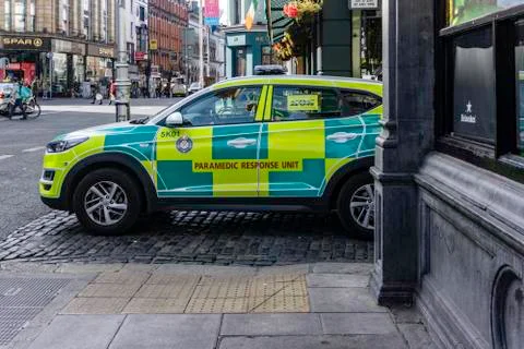A Paramedic Response unit. Stock Photos